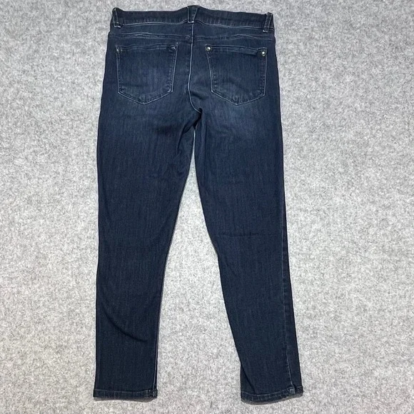 Wit & Wisdom Ab-solution Skinny Jeans Dark Indigo Wash  Stretch Denim Size 8 - Picture 3 of 7